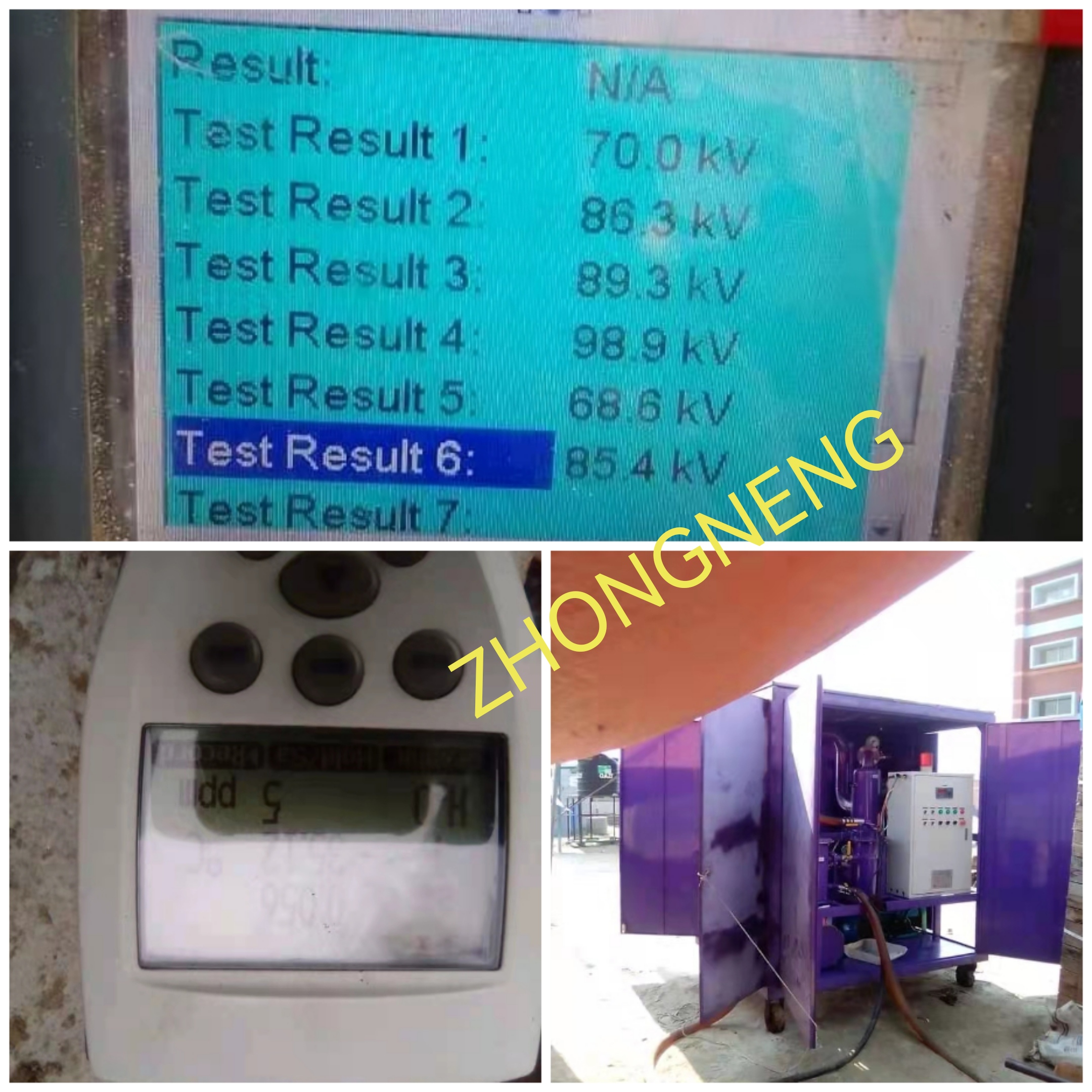 ZYD-150 变压器油真空滤油机获得客户好评